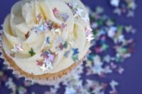 Purple Cupcakes - Sparkle Flakes 1g - Rainbow Butterflies (V)