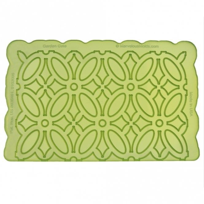 Garden Gate Silicone Onlay - Marvelous Molds