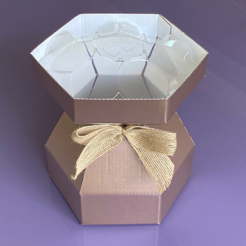 Cupcake Bouquet Box - Rose Gold