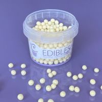 Callebaut Crispearlsâ„¢ 50g - White Chocolate
