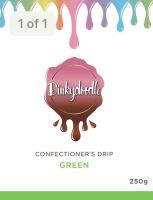 Confectioners Cake Drip 250g by Dinkydoodle - Green