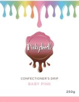 Confectioners Cake Drip 250g by Dinkydoodle - Baby Pink