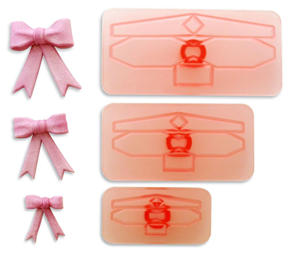 Bow Cutters x 3 SMALL set