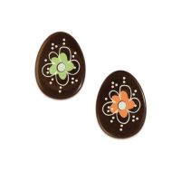Dark Chocolate Easter Eggs Assorted Colours (Pack of 10)
