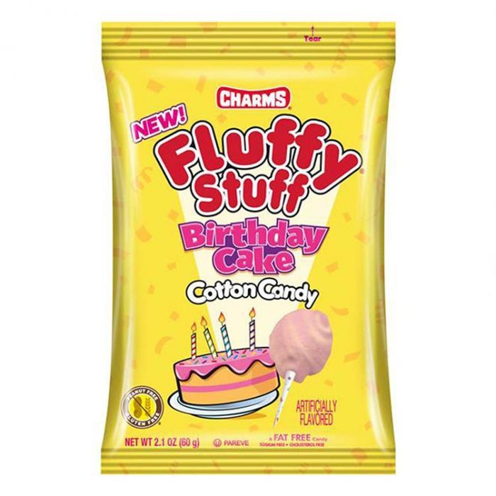 Candy Floss Fluffy Stuff Birthday Cake Cotton Candy 60g Bag