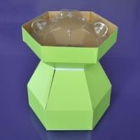 Cupcake Bouquet Box - Lime