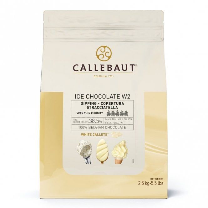 Callebaut ICE Chocolate - White 2.5kg