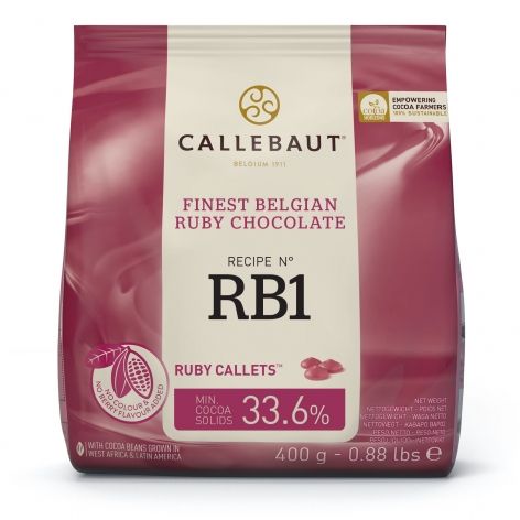    Callebaut Ruby Chocolate 400g