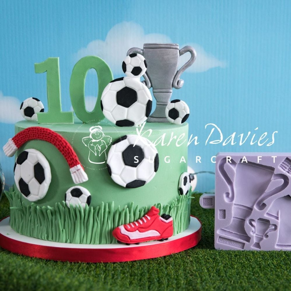 Karen Davies Cake Decorating Mould - FOOTBALL