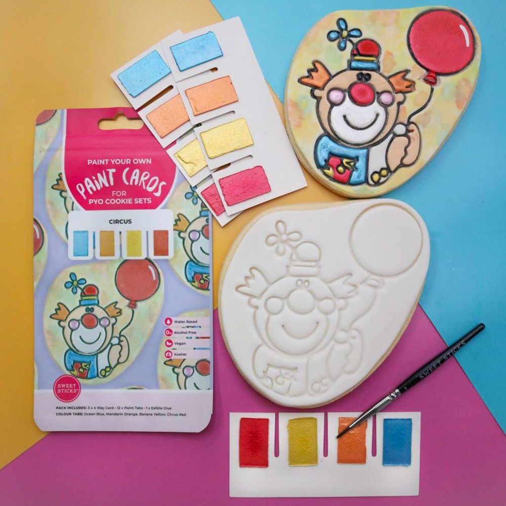 Sweet Sticks Paint Tabs for Paint Your Own - CIRCUS