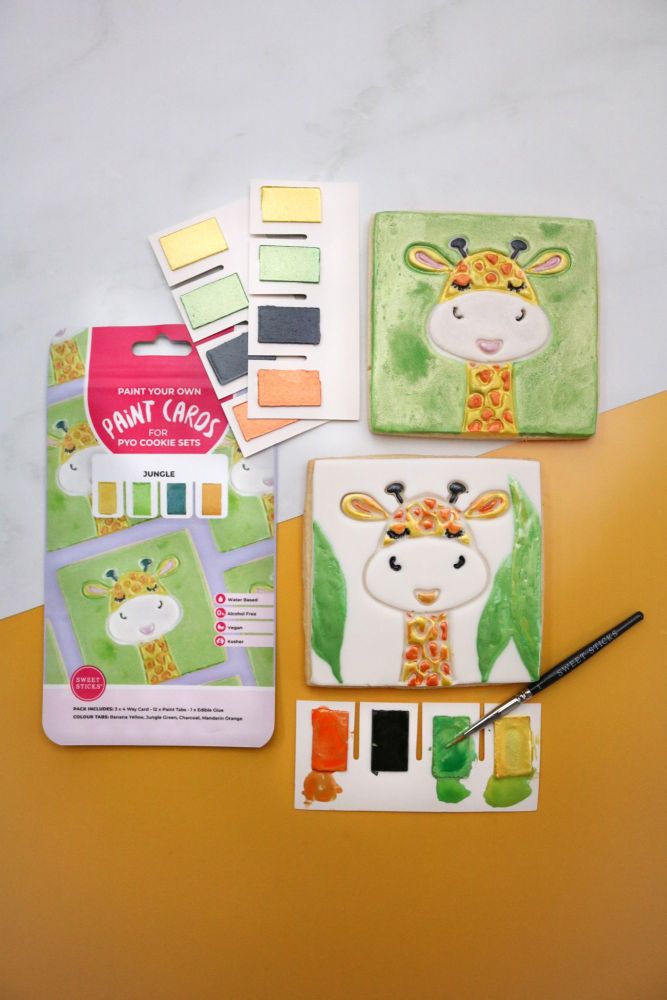 Sweet Sticks Paint Tabs for Paint Your Own - JUNGLE