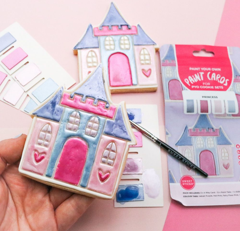 Sweet Sticks Paint Tabs for Paint Your Own - PRINCESS