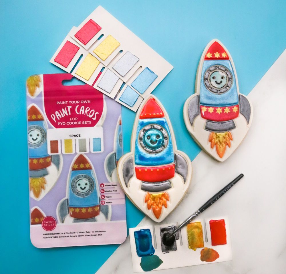 Sweet Sticks Paint Tabs for Paint Your Own - SPACE