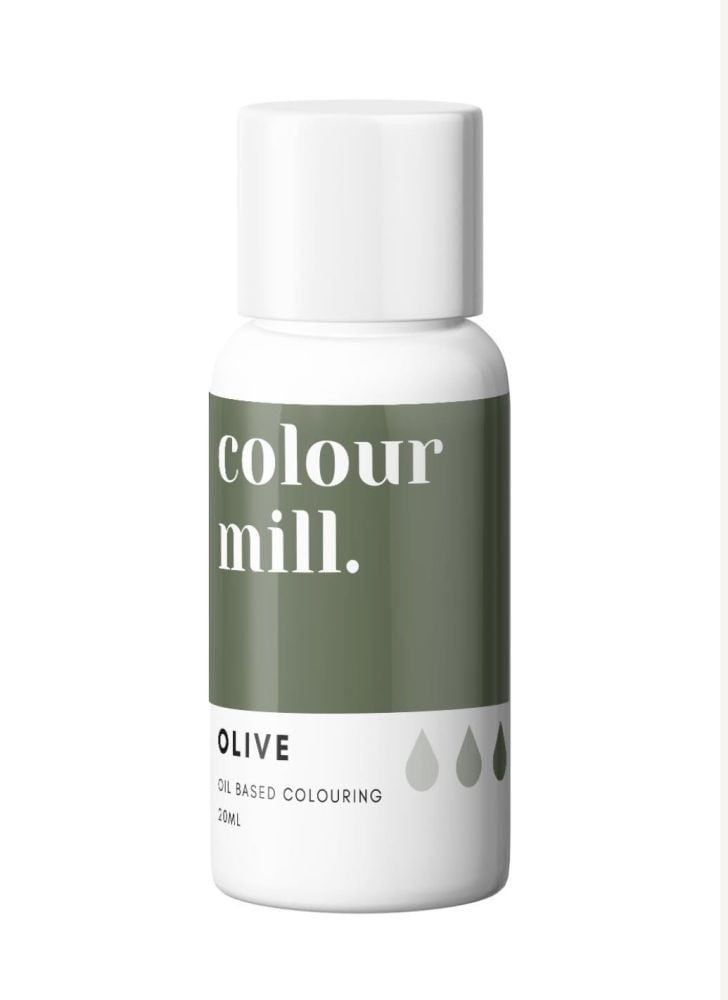 Colour Mill Oil Based Colour - Olive  20ml