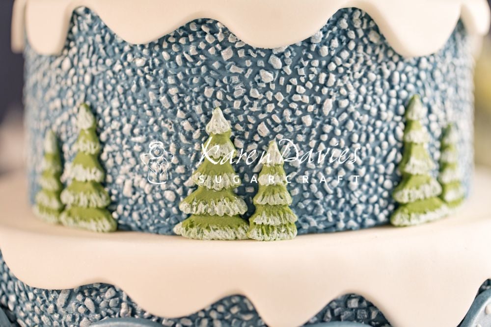 Karen Davies Cake Decorating Mould - SUGAR CRYSTALS