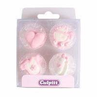 Pink Baby Sugar Pipings BBE DATE 29.AUG .2021