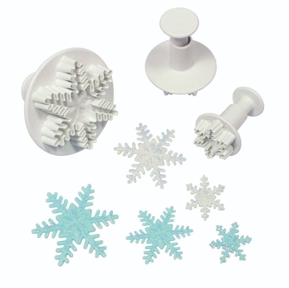 PME Snowflake Cutter Set x 3