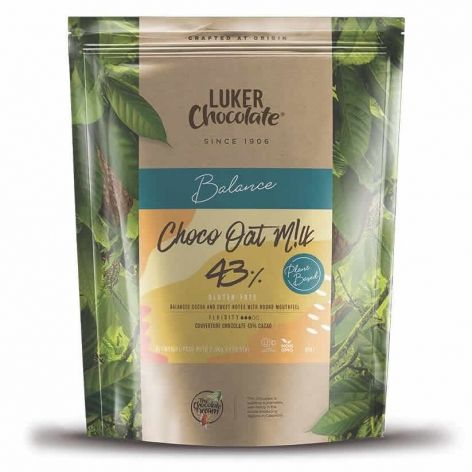 Luker Chocolate MILK Choco Oat M!lk; 36.5% c/s (2.5kg Bag)