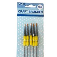 PME FINE Craft Brushes Pack of 5