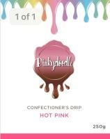 Confectioners Cake Drip 250g by Dinkydoodle - Hot Pink - BB Feb 22 - Save £8