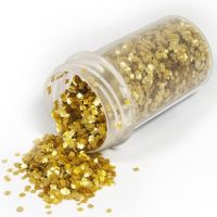 Edible Glitter Squares 7g - GOLD