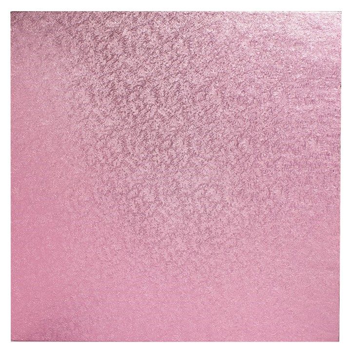 Cake Drum - 14" SQUARE Light Pink
