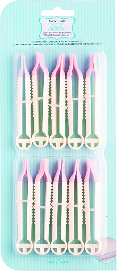 Sweetly Does It Dimple Edged Fondant Crimper Set | KitchenCraft