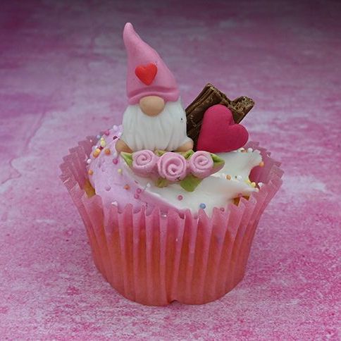 Karen Davies Sugarcraft Mould - Miniature Valentines Gonk Rose Heart