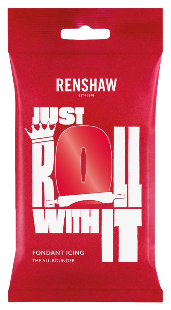 Renshaw Ready To Roll Icing - Poppy Red