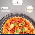KitchenCraft - Non-Stick 33cm Pizza Baking Crisper
