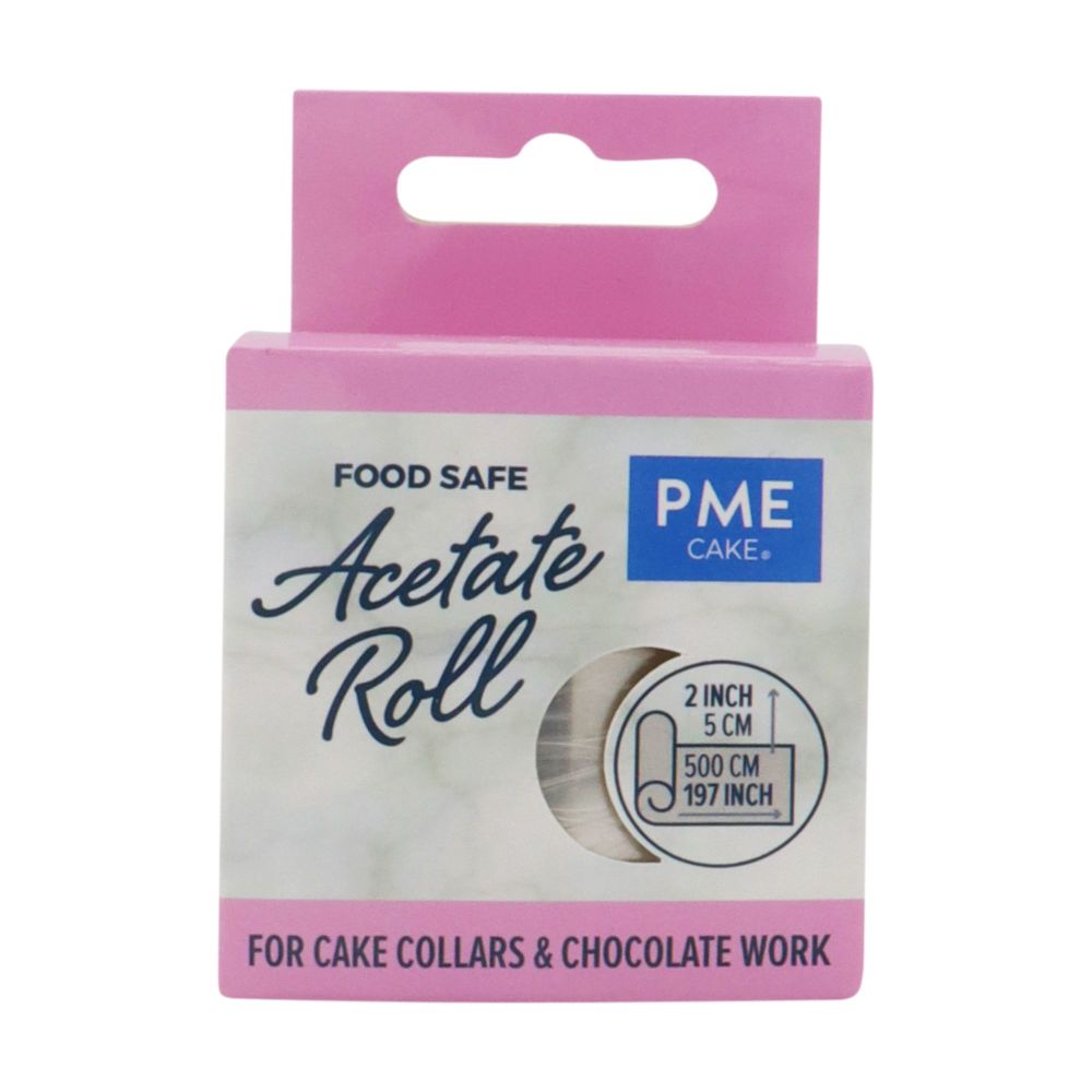PME Food Safe Acetate Roll (5mtr) – 2inch / 5cm
