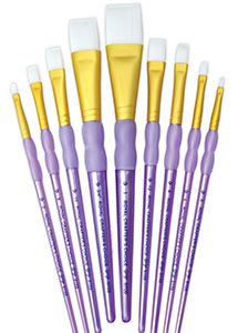 Royal & Langnickel Food Grade Brushes (Mixed) - Pack of 9