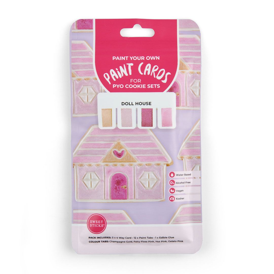 Sweet Sticks Paint Tabs for Paint Your Own - DOLL HOUSE - BB End 03/23