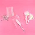 PME - LOLLIPOP BAGS WITH SILVER TIES PK/25 (152 X 95MM / 6 X 3.75”)