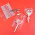PME - LOLLIPOP BAGS WITH SILVER TIES PK/25 (152 X 95MM / 6 X 3.75”)