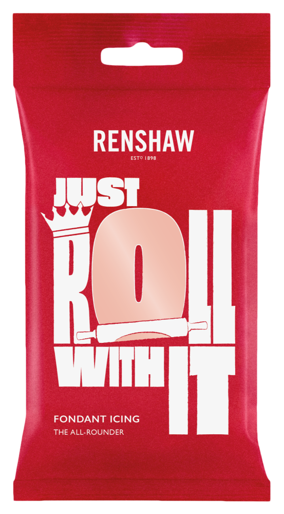 Renshaw Ready To Roll Icing - Skintone Flesh (Peach Blush)