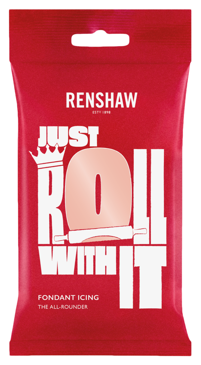 Renshaw Ready To Roll Icing - Skintone Flesh (Peach Blush)