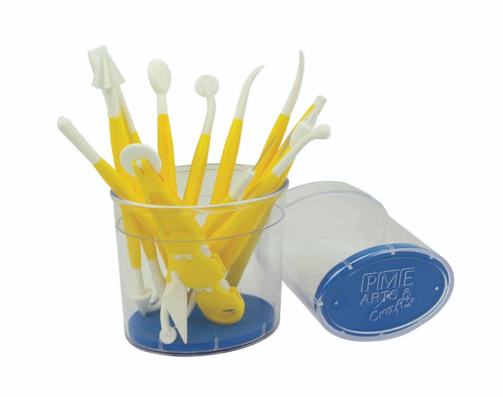 PME Tool Caddy with 14 Sugarcraft Modelling Tools