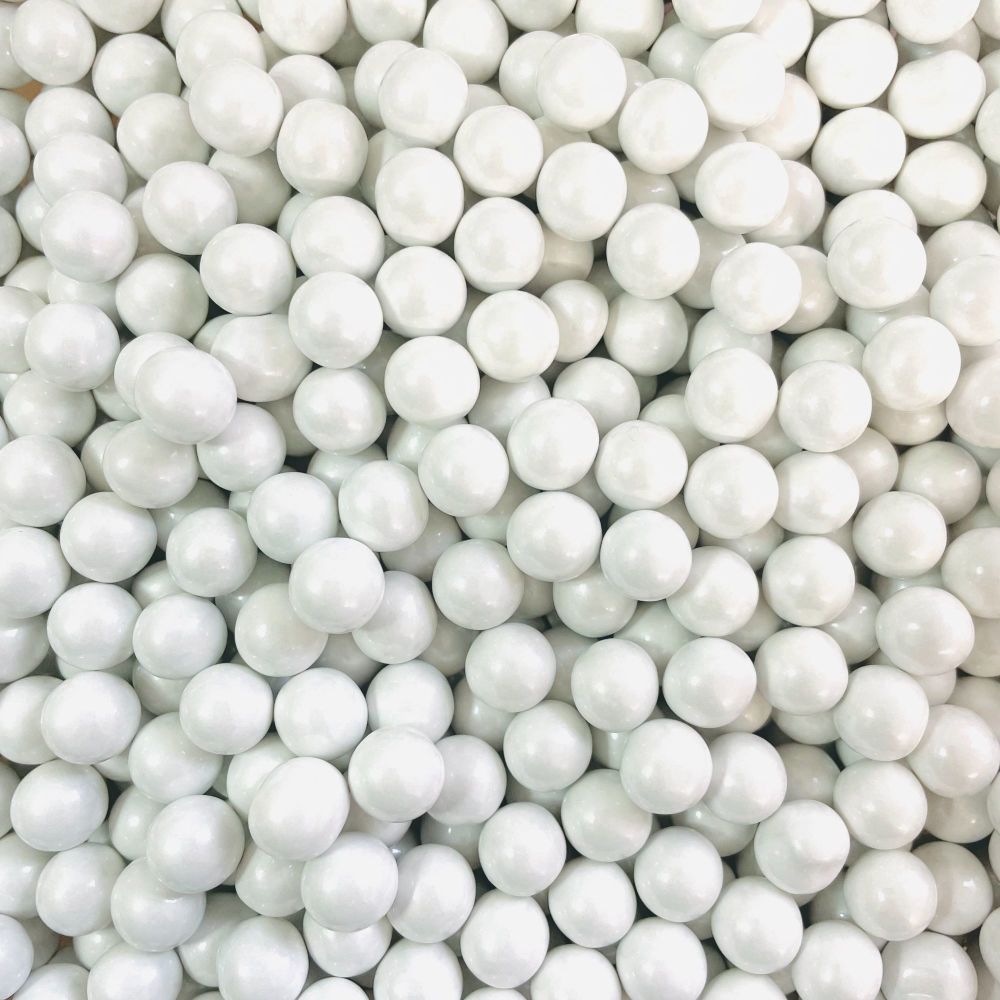 Large Sugar Pearls 10mm - WHITE