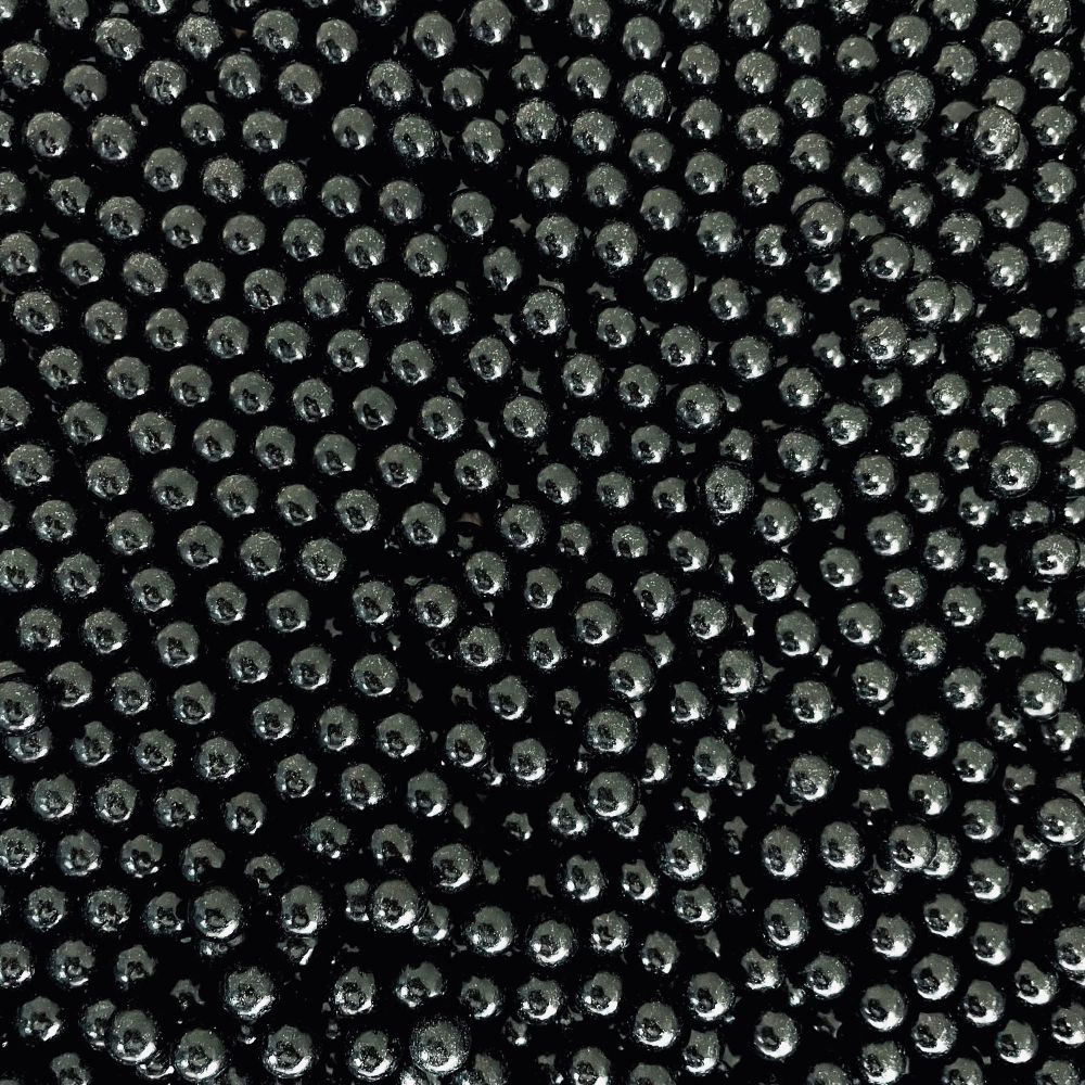 Large Sugar Pearls 10mm - Black