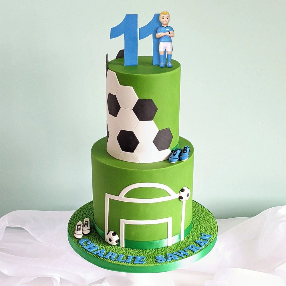 Katy Sue Cake Decorating Mould - FOOTBALLER (Folded Arms)