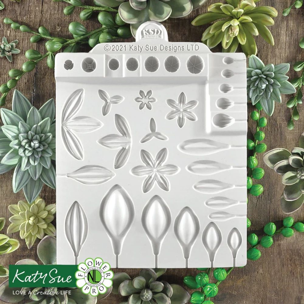 Katy Sue Cake Decorating Mould - Flower Pro Ultimate SUCCULENTS