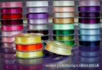 Satin Ribbon 15mm x 5mtrs:  Pale Lemon