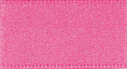 Satin Ribbon 15mm x 5mtrs:  Hot Pink