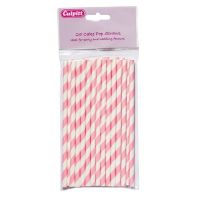 Culpitt - Candy Stripe Cake Pop Straws (25 pack)