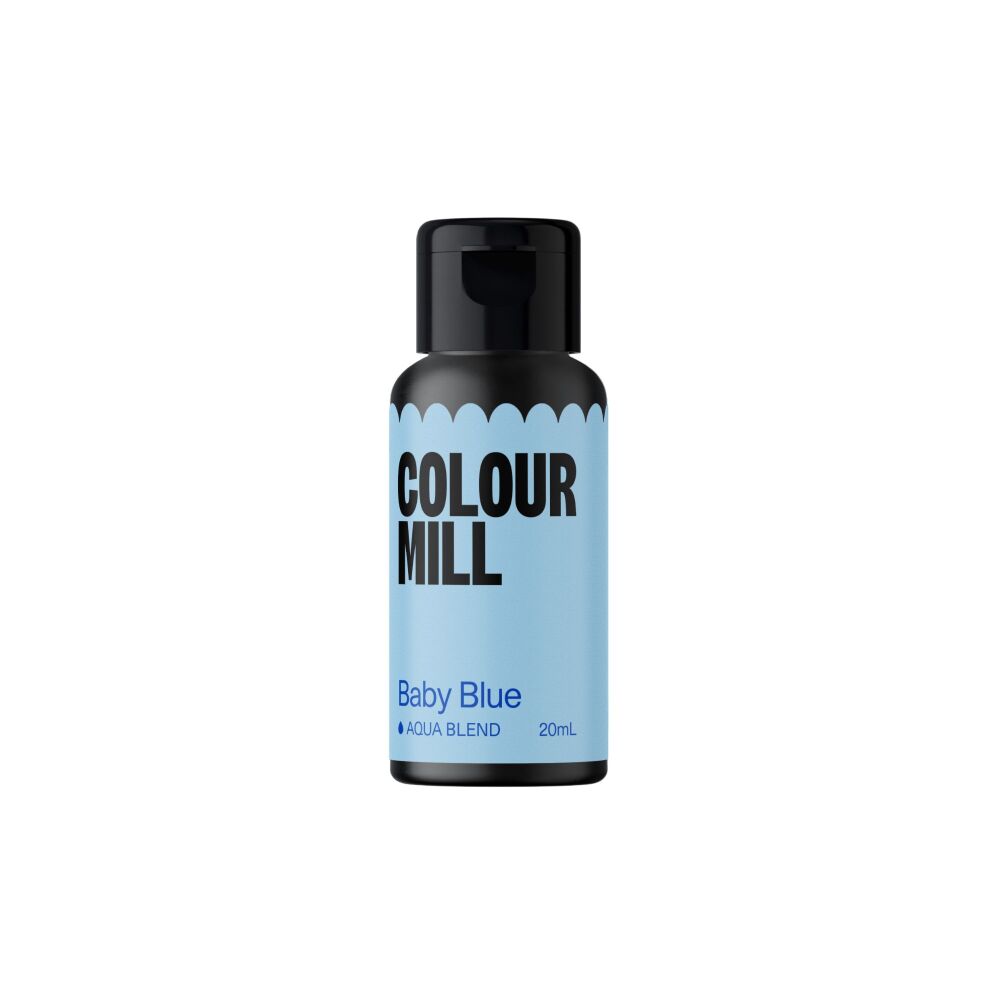 Colour Mill Aqua Blend 20ml (Water Based Food & Icing Colouring) - BABY BLUE