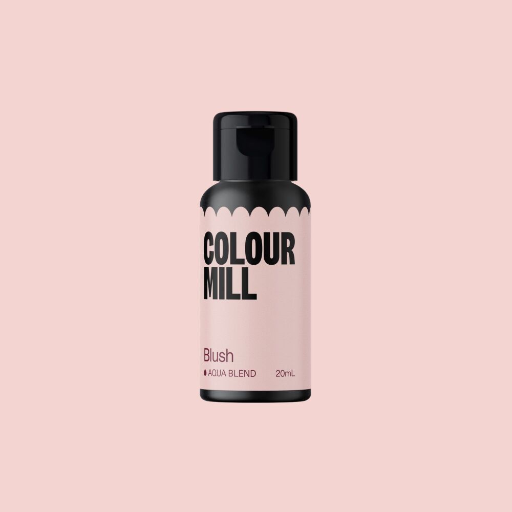 Colour Mill Aqua Blend 20ml (Water Based Food & Icing Colouring) - BLUSH