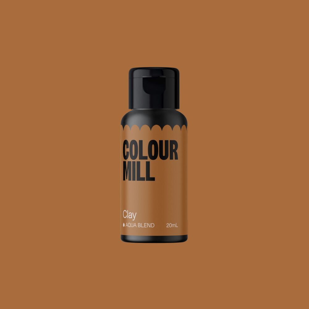 Colour Mill Aqua Blend 20ml (Water Based Food & Icing Colouring) - CLAY