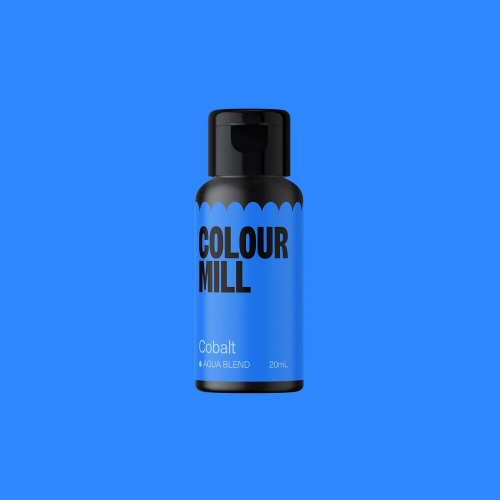 Colour Mill Aqua Blend 20ml (Water Based Food & Icing Colouring) - COBALT