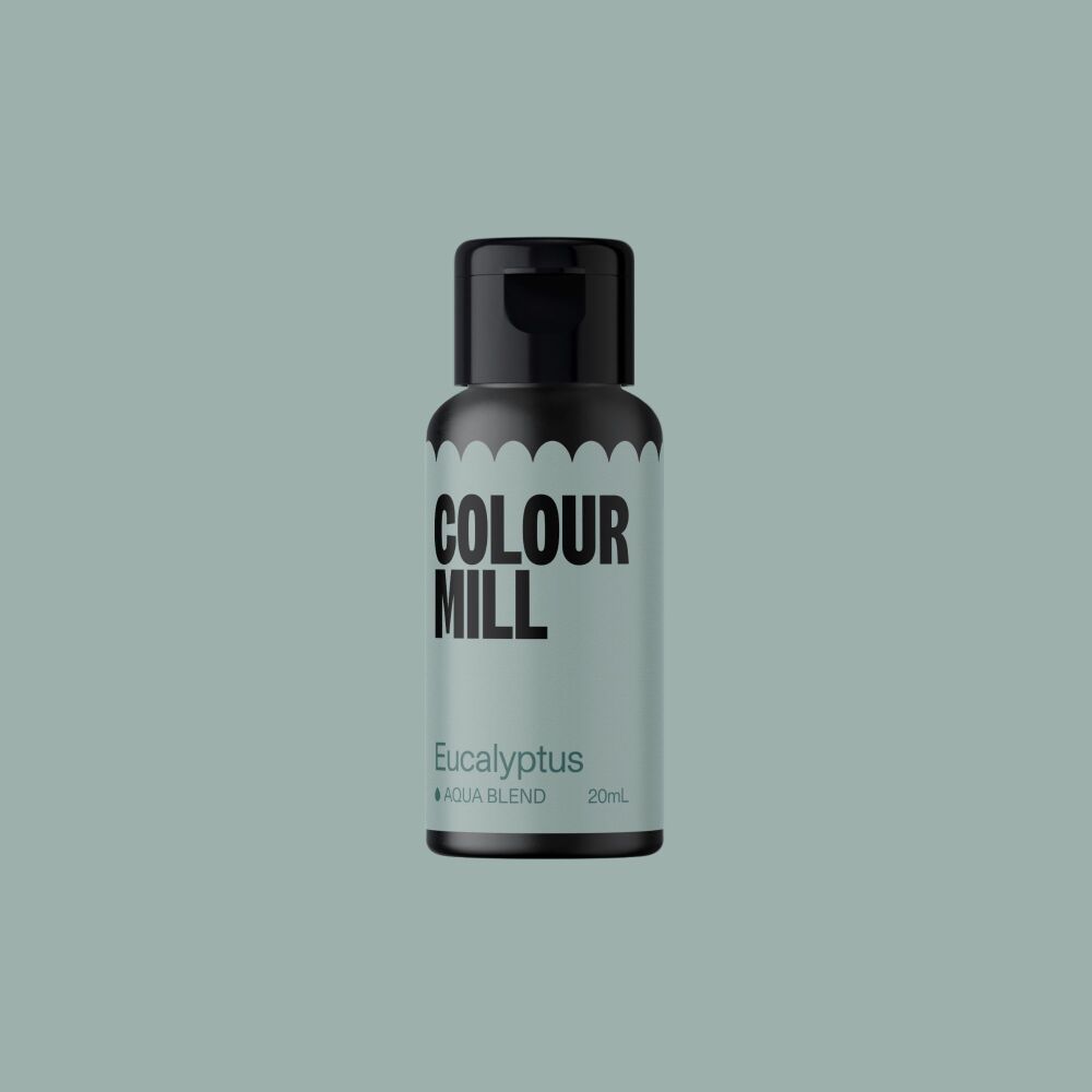 Colour Mill Aqua Blend 20ml (Water Based Food & Icing Colouring) - EUCALYPT